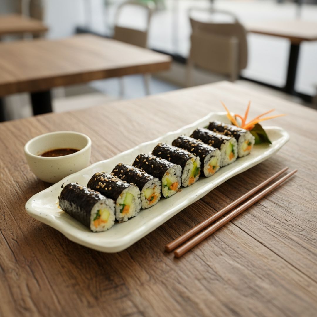 Veg Mini Gimbap Platter