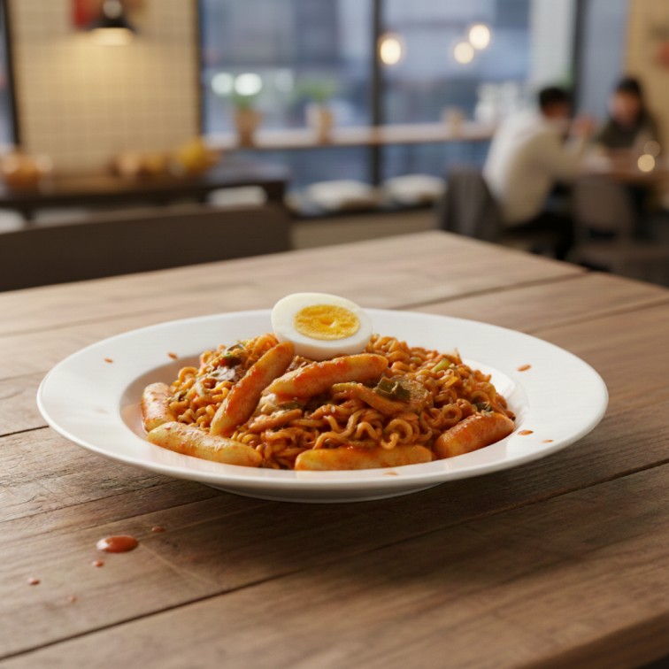 Chicken Rabokki