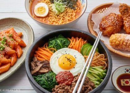 Bibimbap, Tteokbokki, Ramen, and Korean Fried Chicken