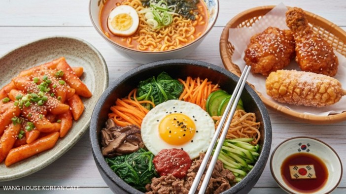 Bibimbap, Tteokbokki, Ramen, and Korean Fried Chicken