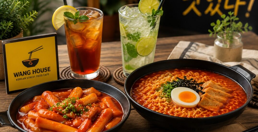 best Korean cafe franchise in India wang house korean cafe