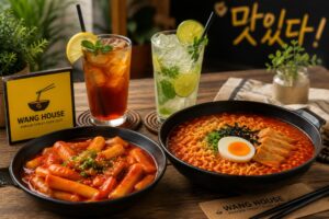 best Korean cafe franchise in India wang house korean cafe