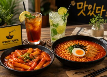 best Korean cafe franchise in India wang house korean cafe